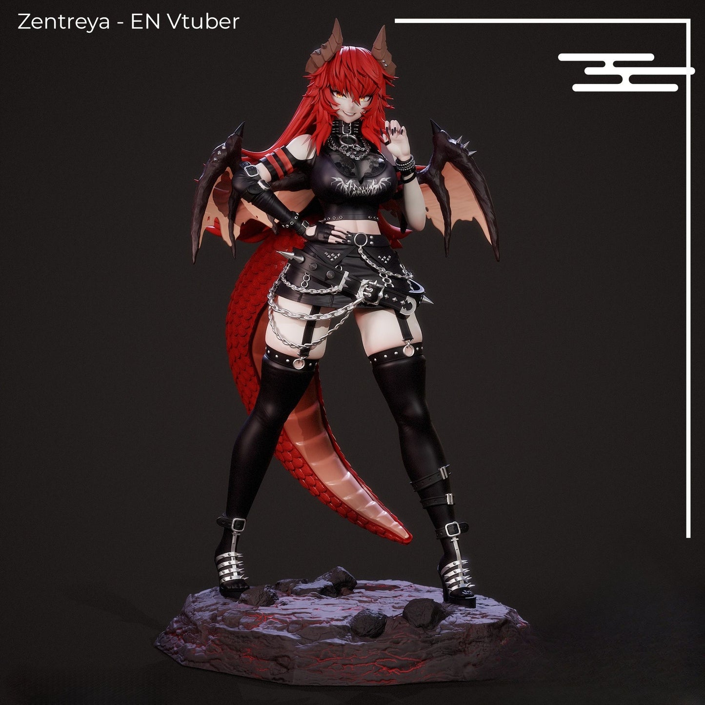 0254 Zentreya Vtuber - STL 3D Print Files