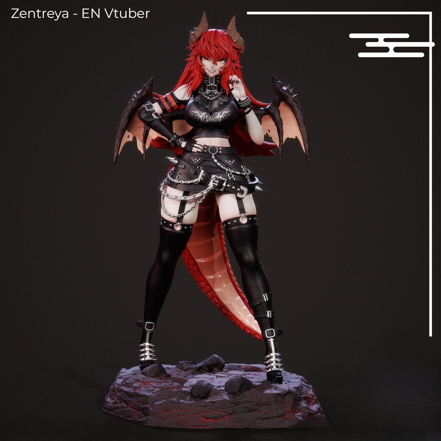 0254 Zentreya Vtuber - STL 3D Print Files