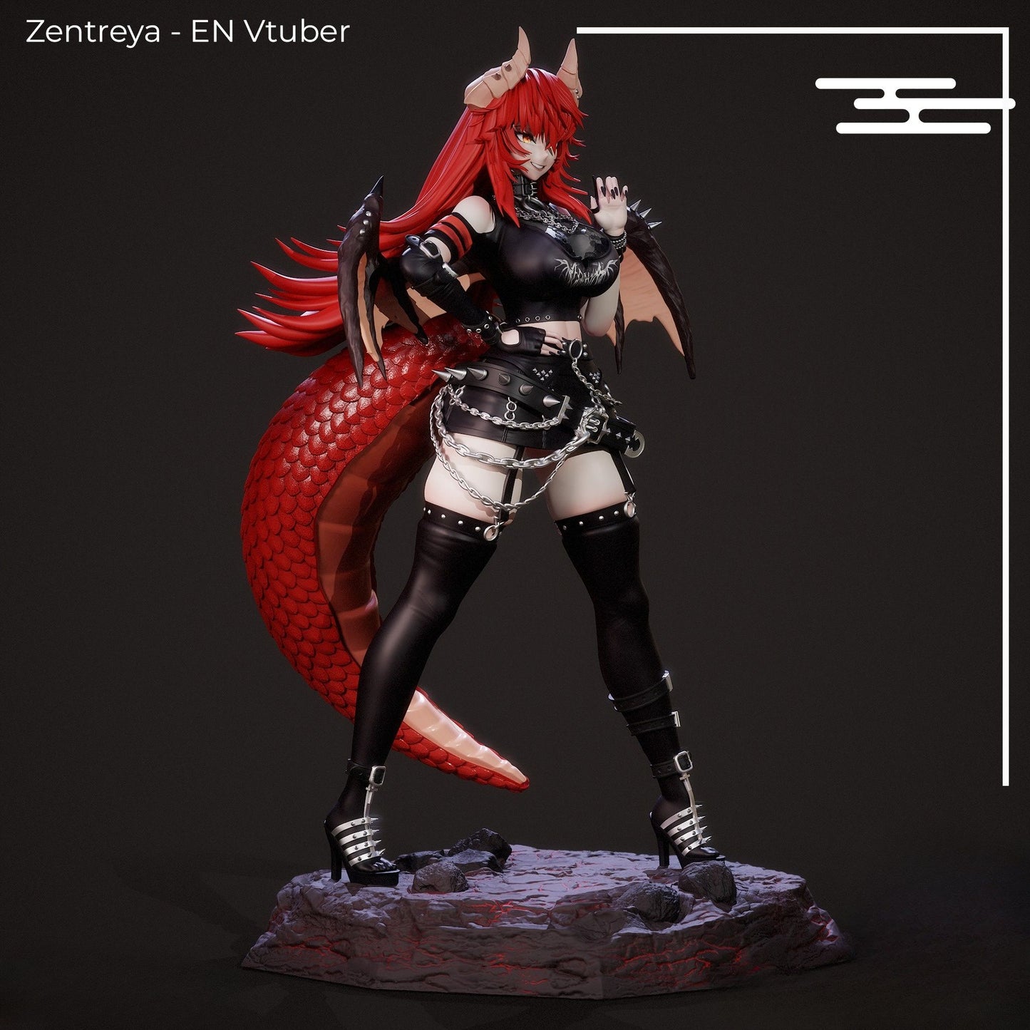 0254 Zentreya Vtuber - STL 3D Print Files