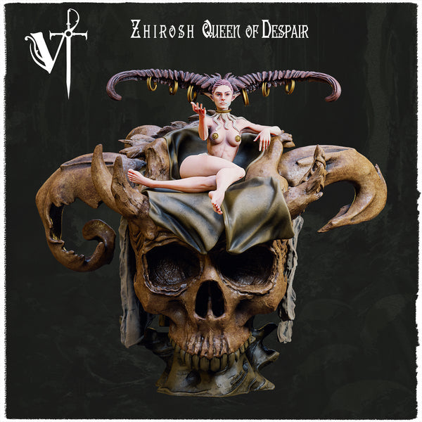 1993 Zhirosh Queen of Despair_Miniatures NSFW - STL 3D Print Files