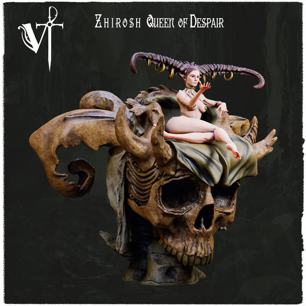 1993 Zhirosh Queen of Despair_Miniatures NSFW - STL 3D Print Files