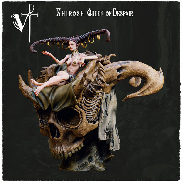 1993 Zhirosh Queen of Despair_Miniatures NSFW - STL 3D Print Files
