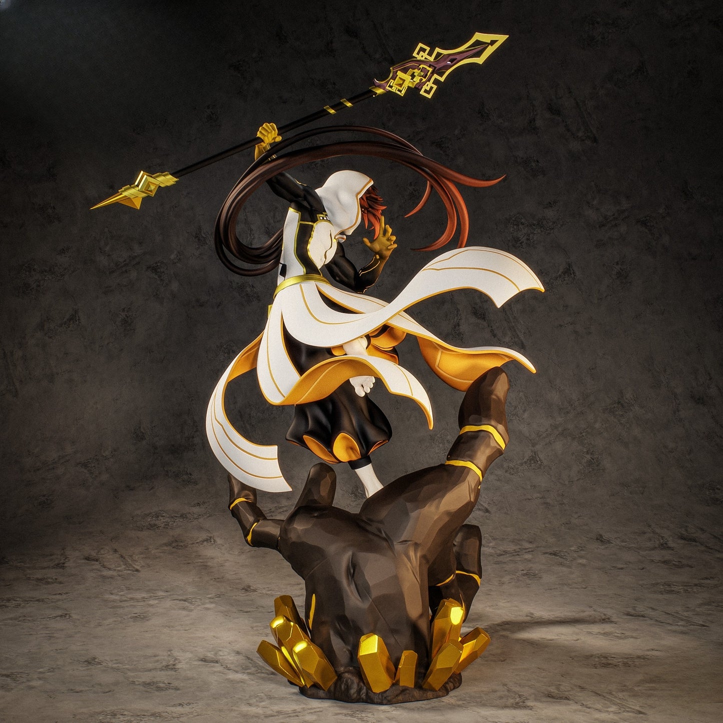 0569 Zhongli_Genshin Impact - STL 3D Print Files