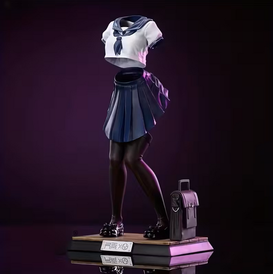 0827 Invisible Schoolgirl - STL 3D Print Files