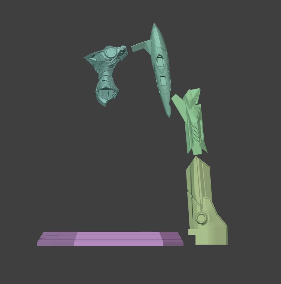 2052 Exostrider and Aemeath_Wuthering Waves - STL 3D Print Files