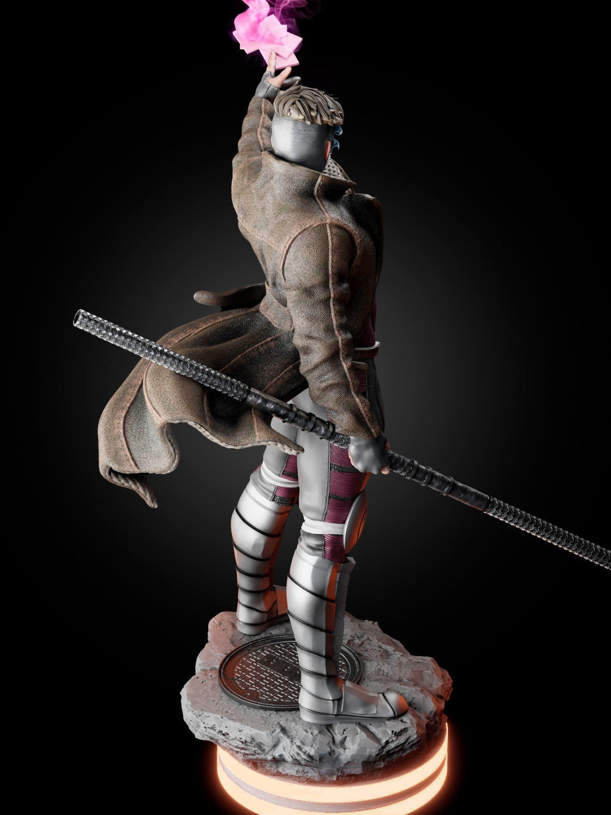 0139 Gambit - X-MEN (1632) - STL 3D Print Files