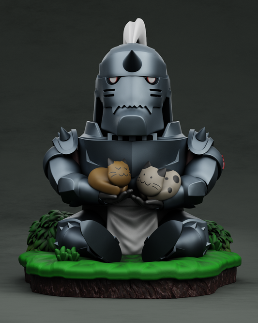 0058 Alphonse Elric - STL 3D Print Files