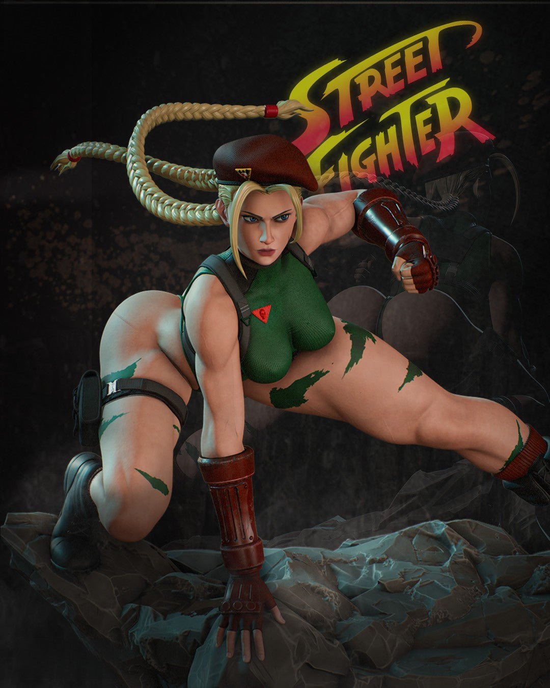 0952 Cammy NSFW - Street Fighter (2231) - STL 3D Print Files