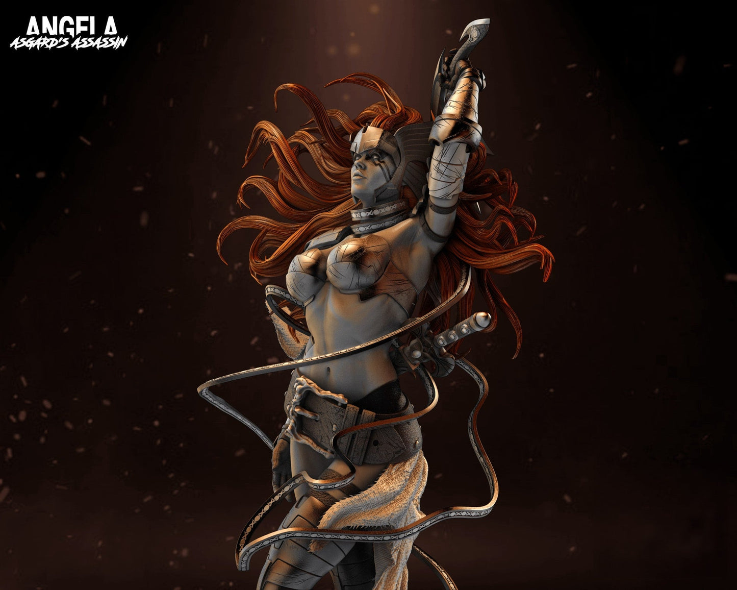 0421 Angela - Marvel Comics (1481) - STL 3D Print Files