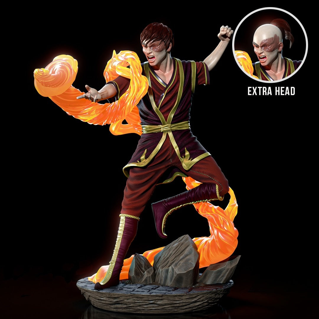 0823 Zuko from Avatar - STL 3D Print Files