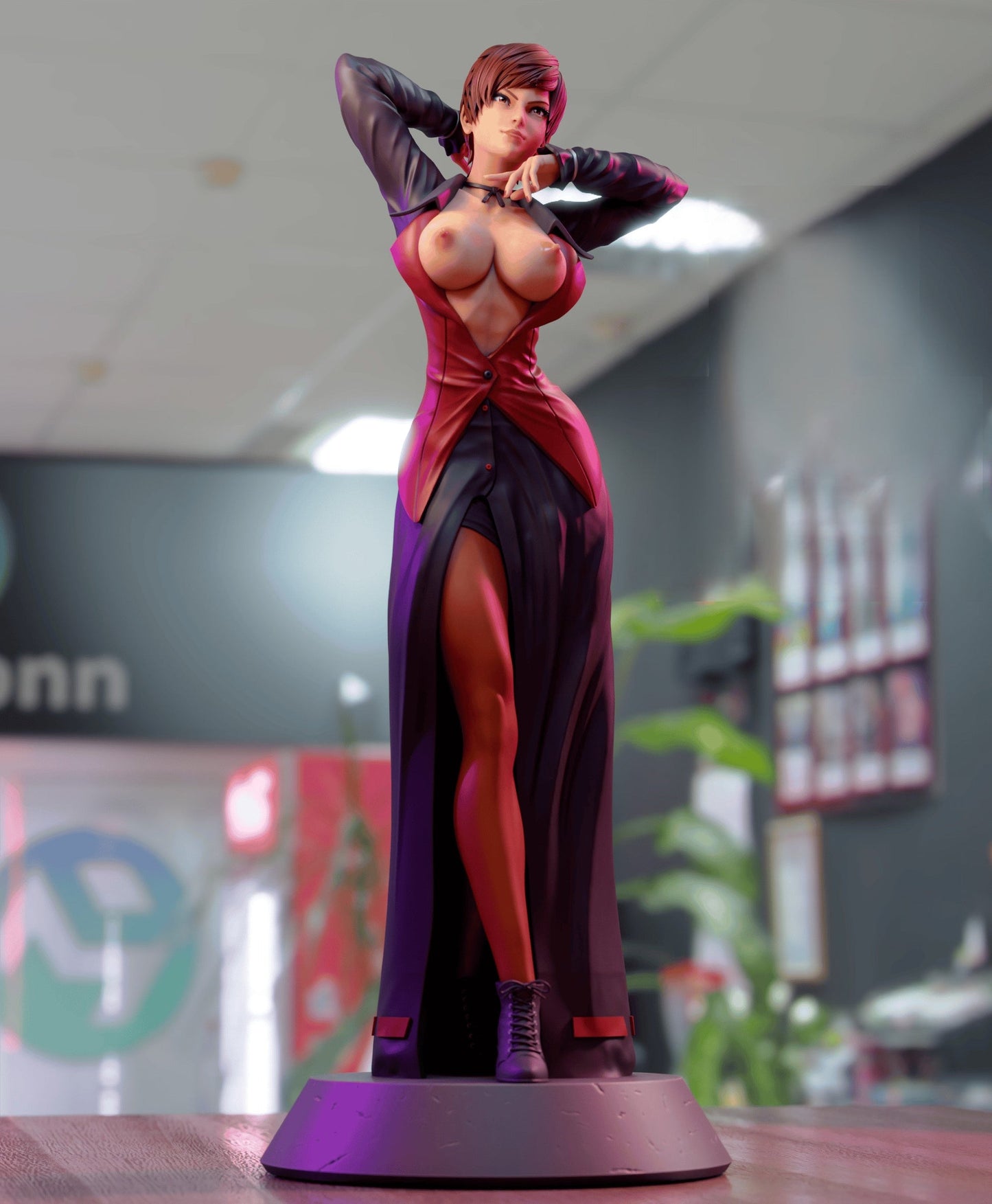 0123 Vice NSFW - The King of Fighters - STL 3D Print Files