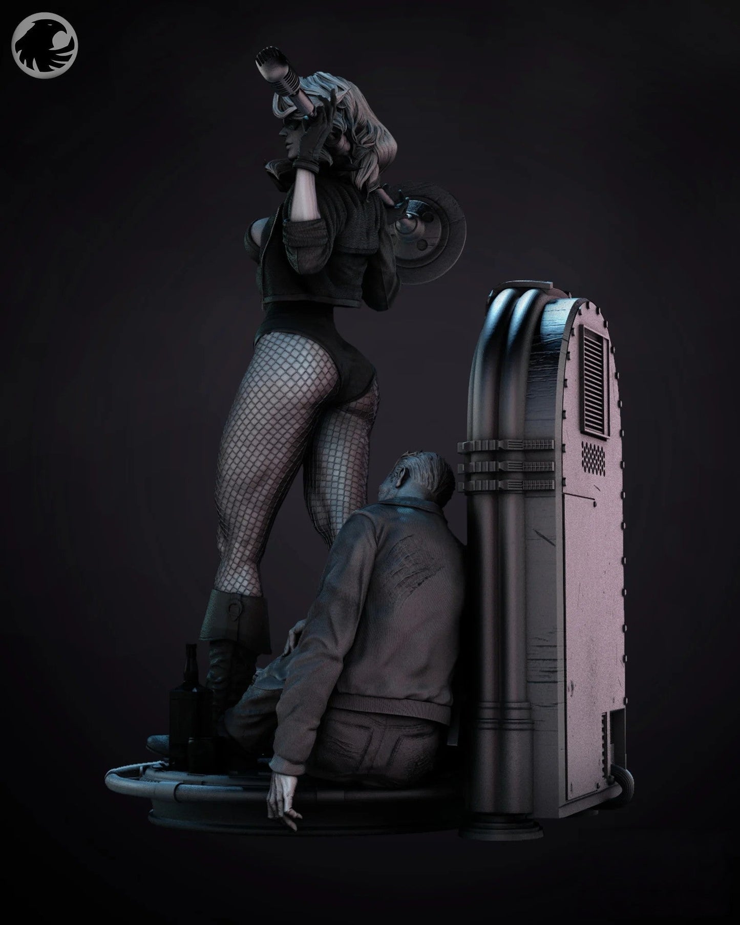 0423 Black Canary - DC Comics (1446) - STL 3D Print Files