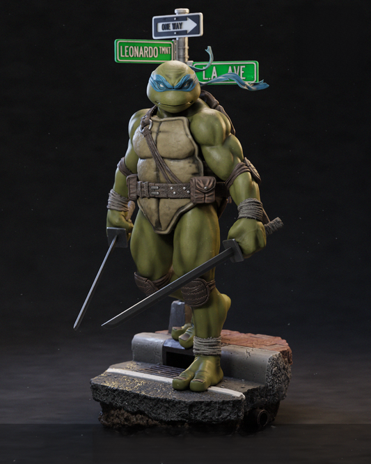 0477 Leonardo - TMNT (1287) - STL 3D Print Files