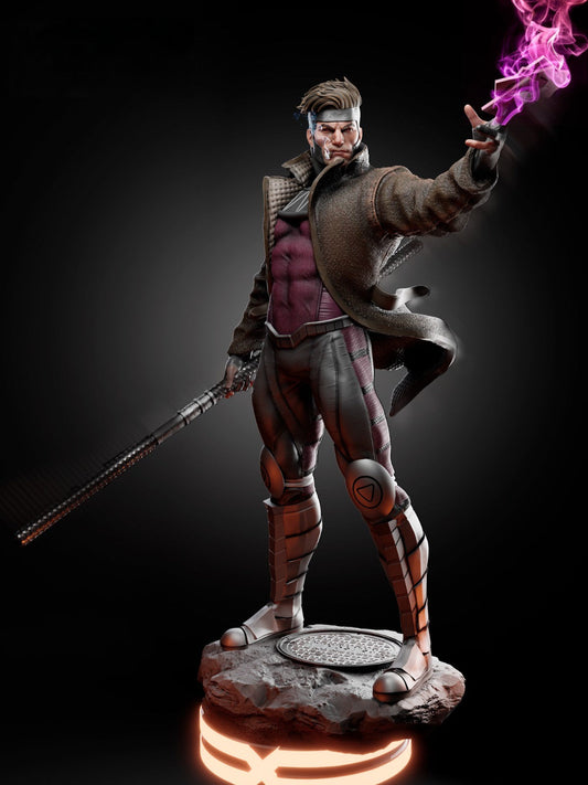 0139 Gambit - X-MEN (1632) - STL 3D Print Files