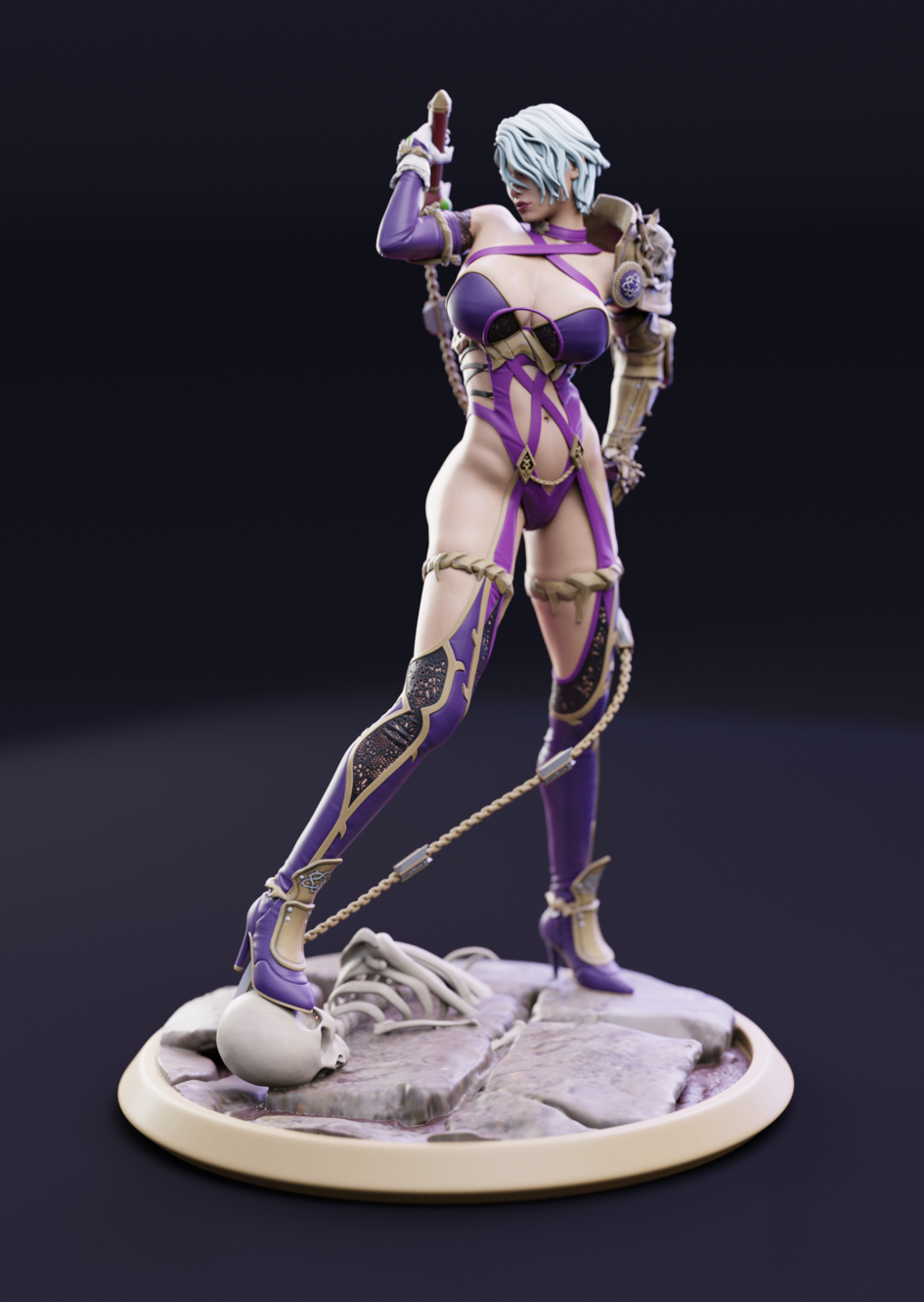 0961 Ivy - SoulCalibur (1933) - STL 3D Print Files