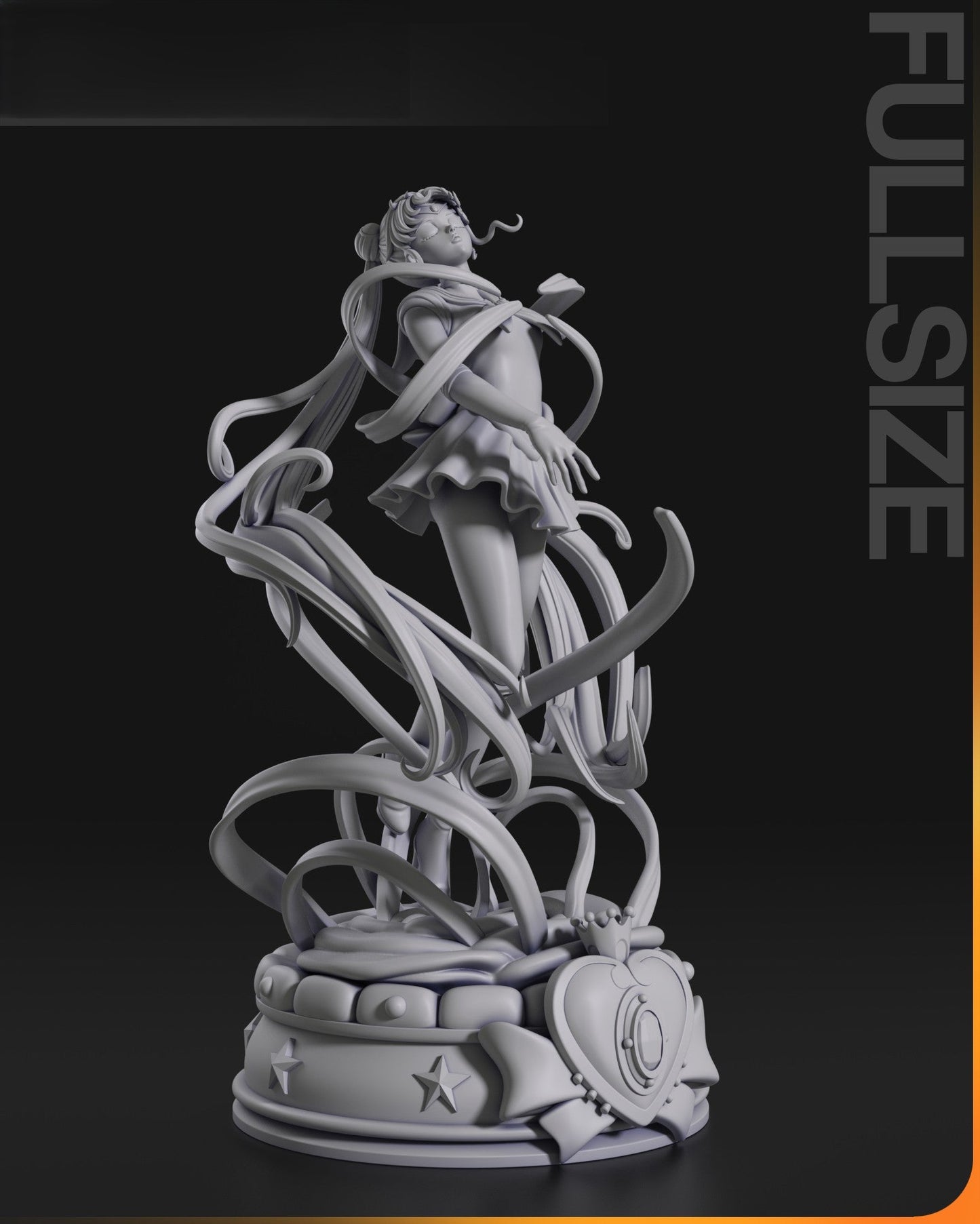 0790 Sailor Moon - Usagi Tsukino (2693) - STL 3D Print Files