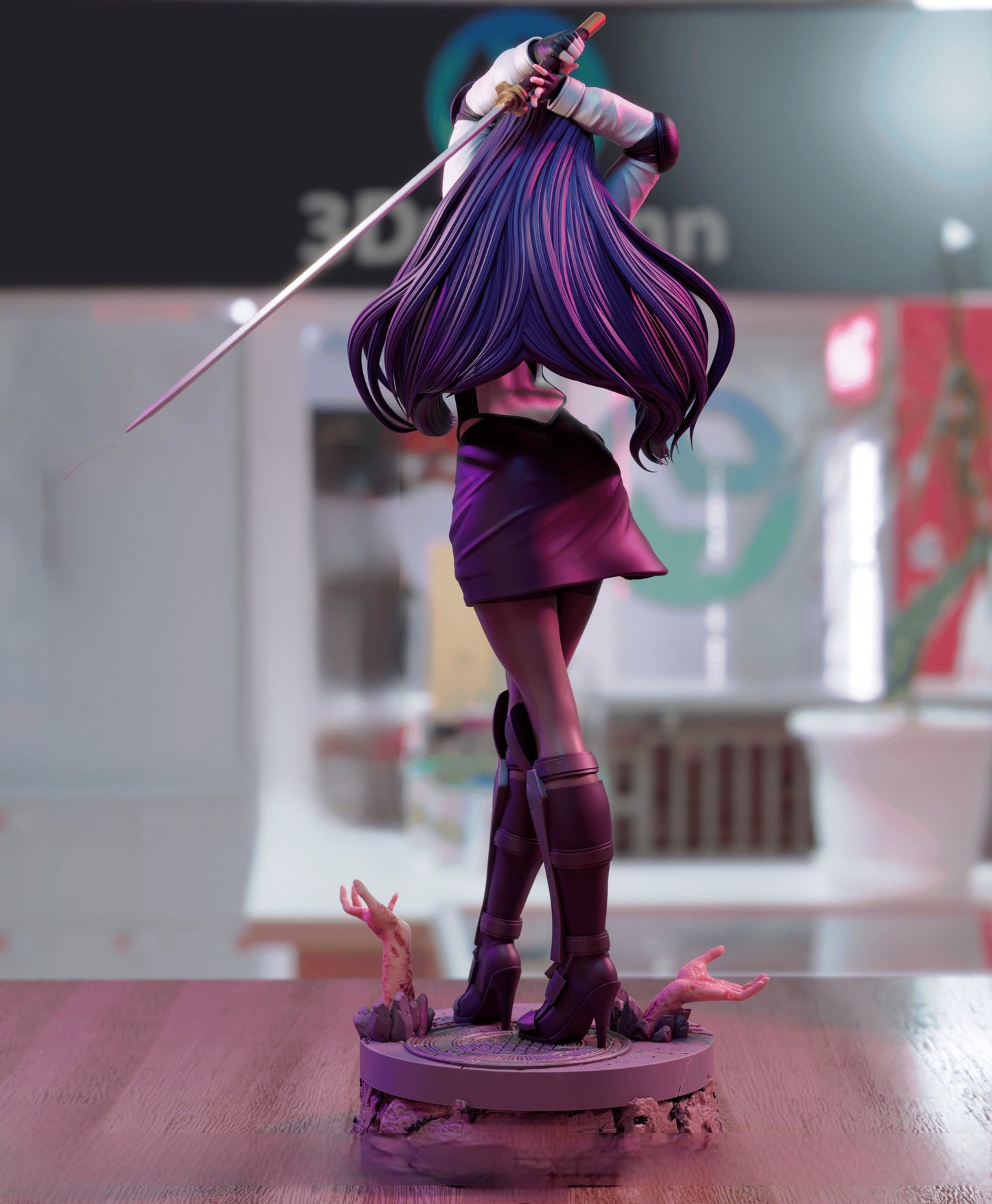 0176 Saeko Busujima NSFW - Highschool of the Dead - STL 3D Print Files