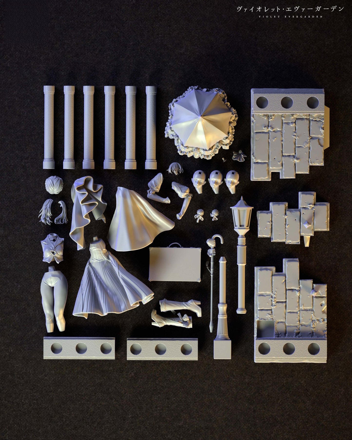 0646 Violet Evergarden - STL 3D Print Files