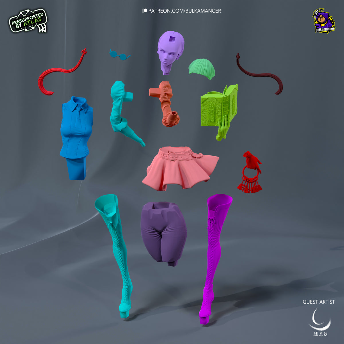2028 Accord_Drakengard 3 - STL 3D Print Files