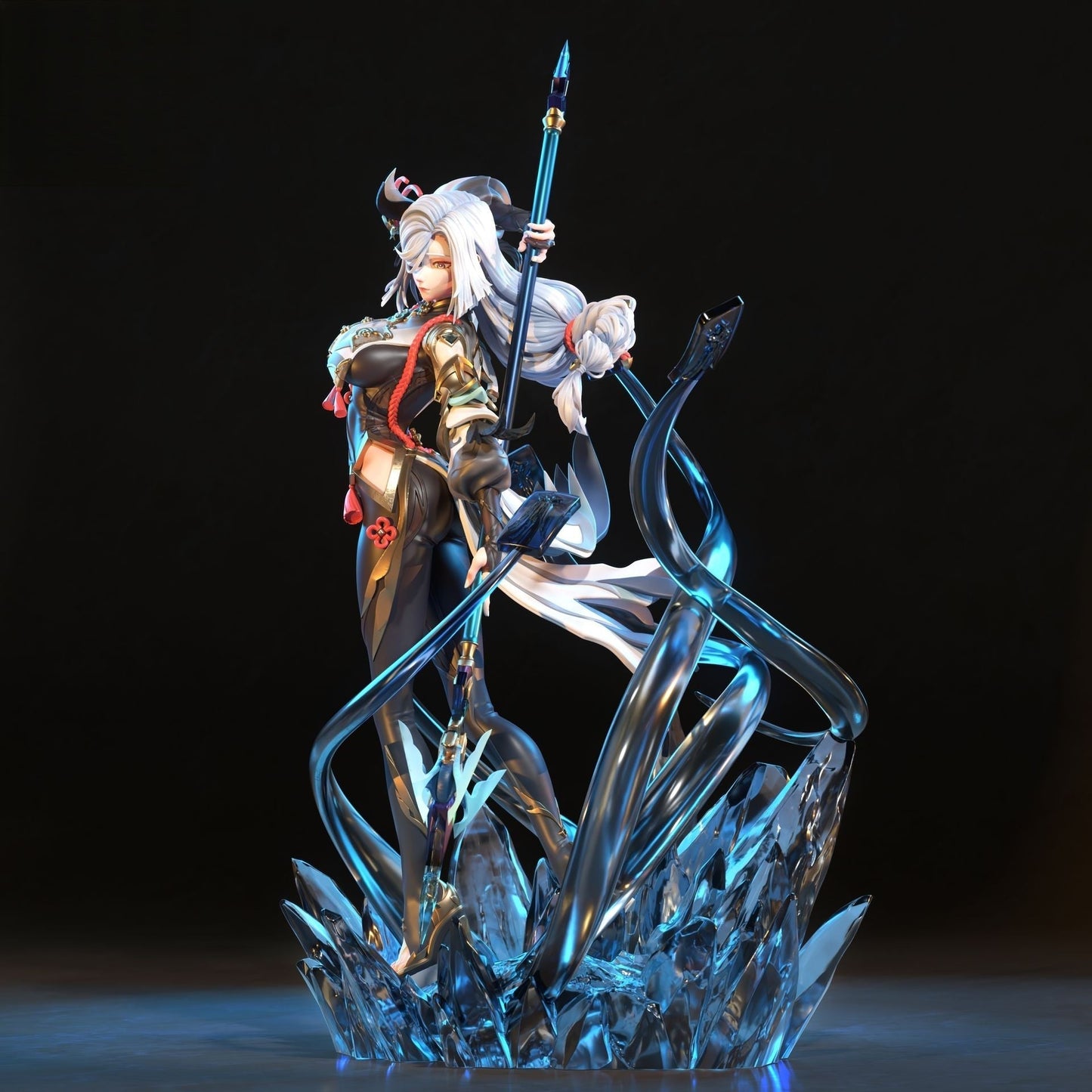 0980 Shenhe - Genshin Impact (1826) - STL 3D Print Files