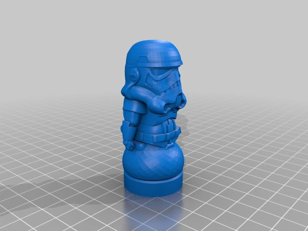 0585 Star Wars Chess Set - STL 3D Print Files