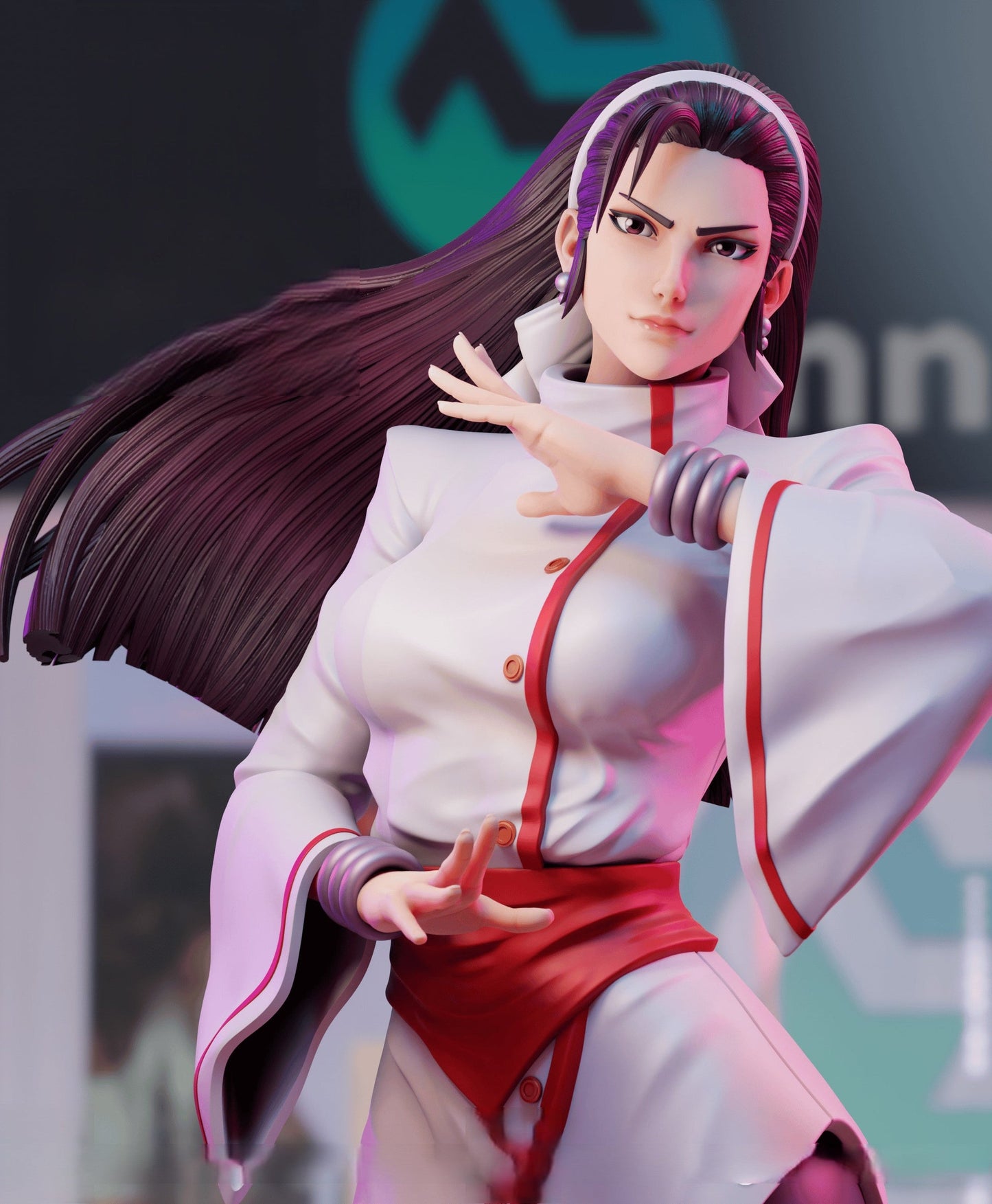 0166 Chizuru Kagura - The King of Fighters - STL 3D Print Files