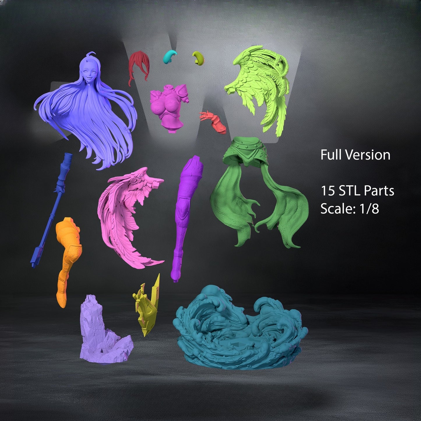 1555 Albedo_Overlord NSFW - STL 3D Print Files