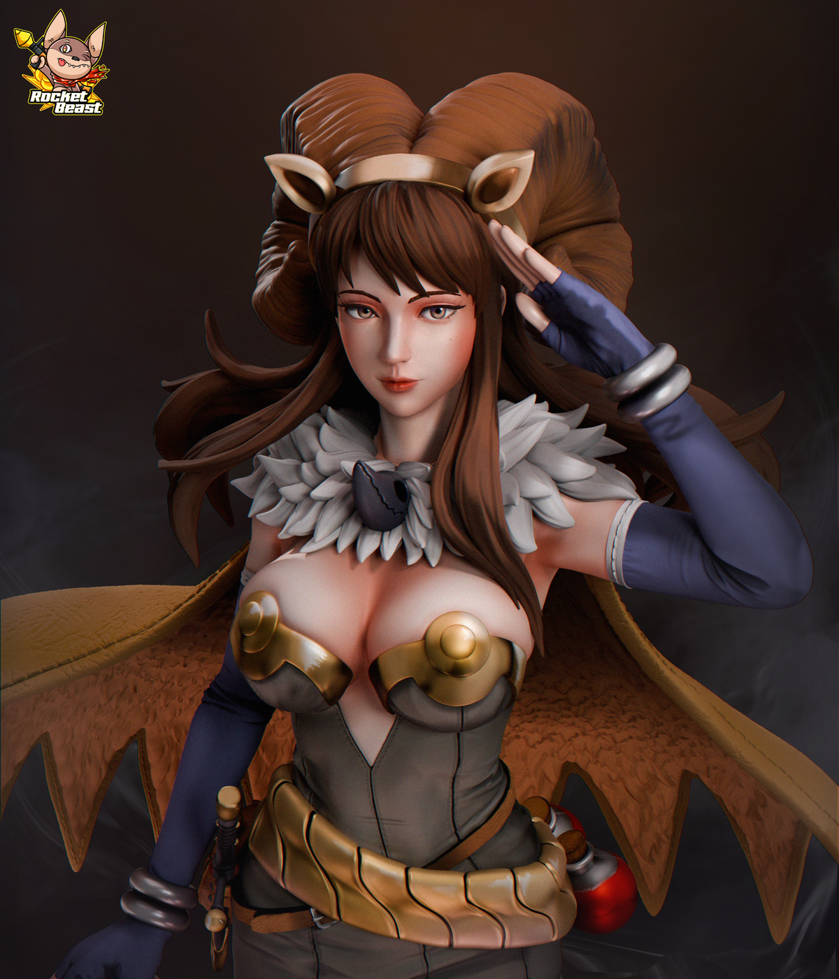 2068 Lady Alchemist - STL 3D Print Files
