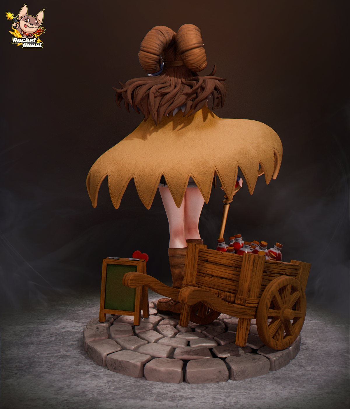 2068 Lady Alchemist - STL 3D Print Files