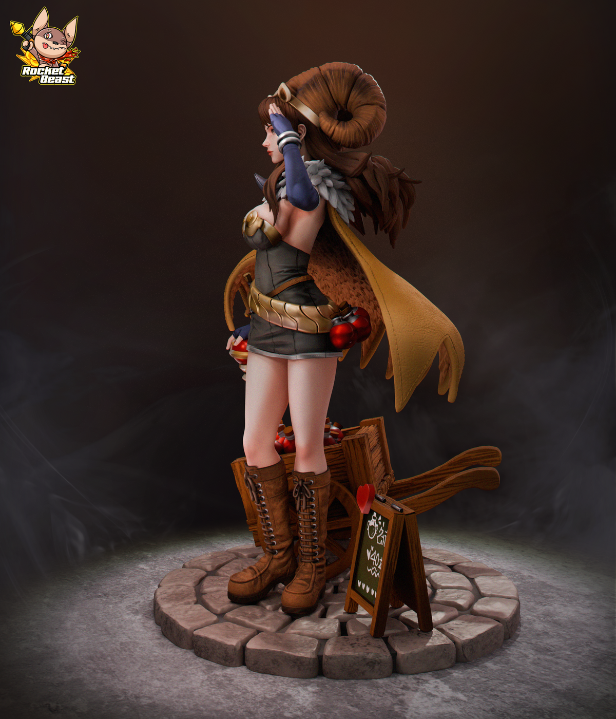2068 Lady Alchemist - STL 3D Print Files