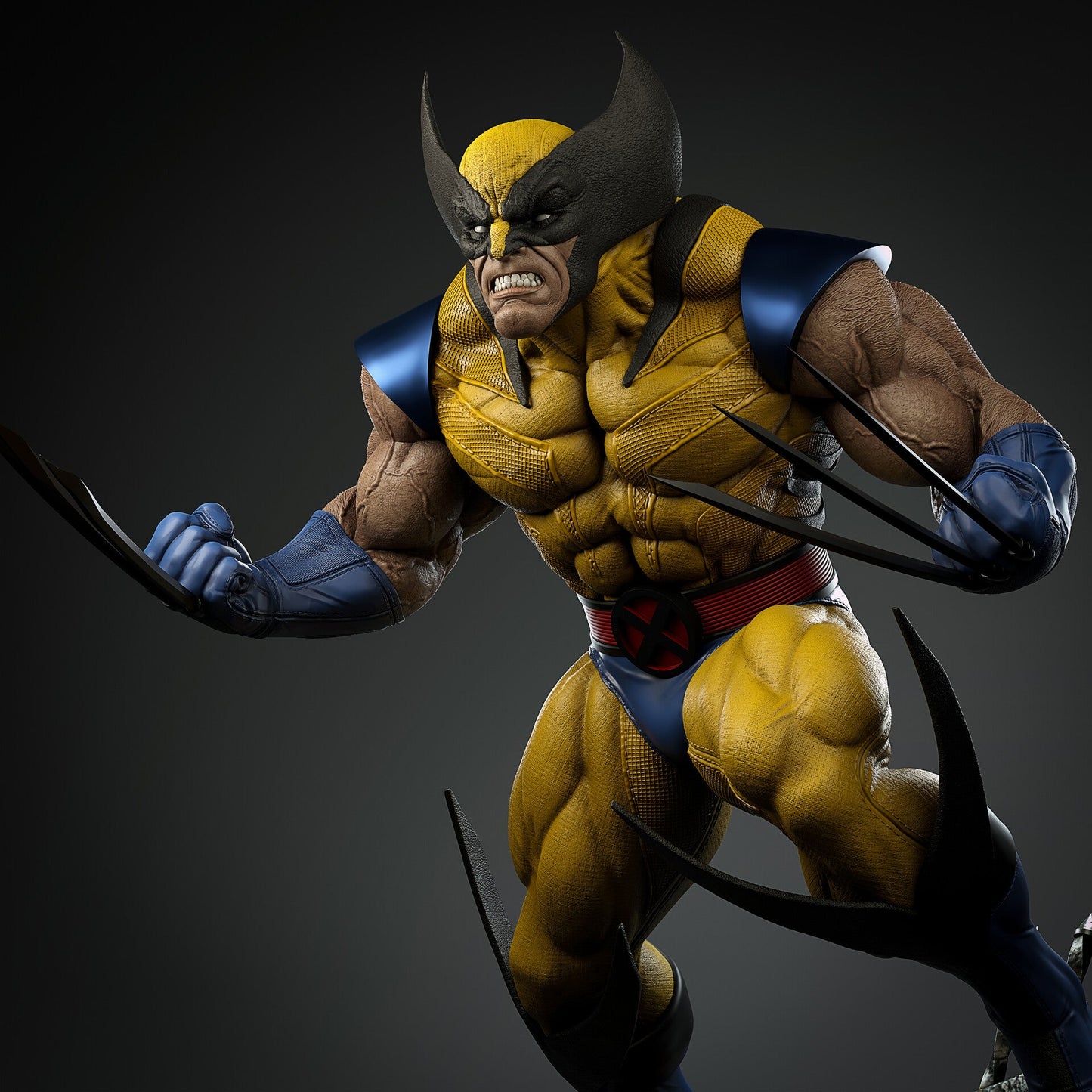 0191 Wolverine Comic - X-men (1726) - STL 3D Print Files