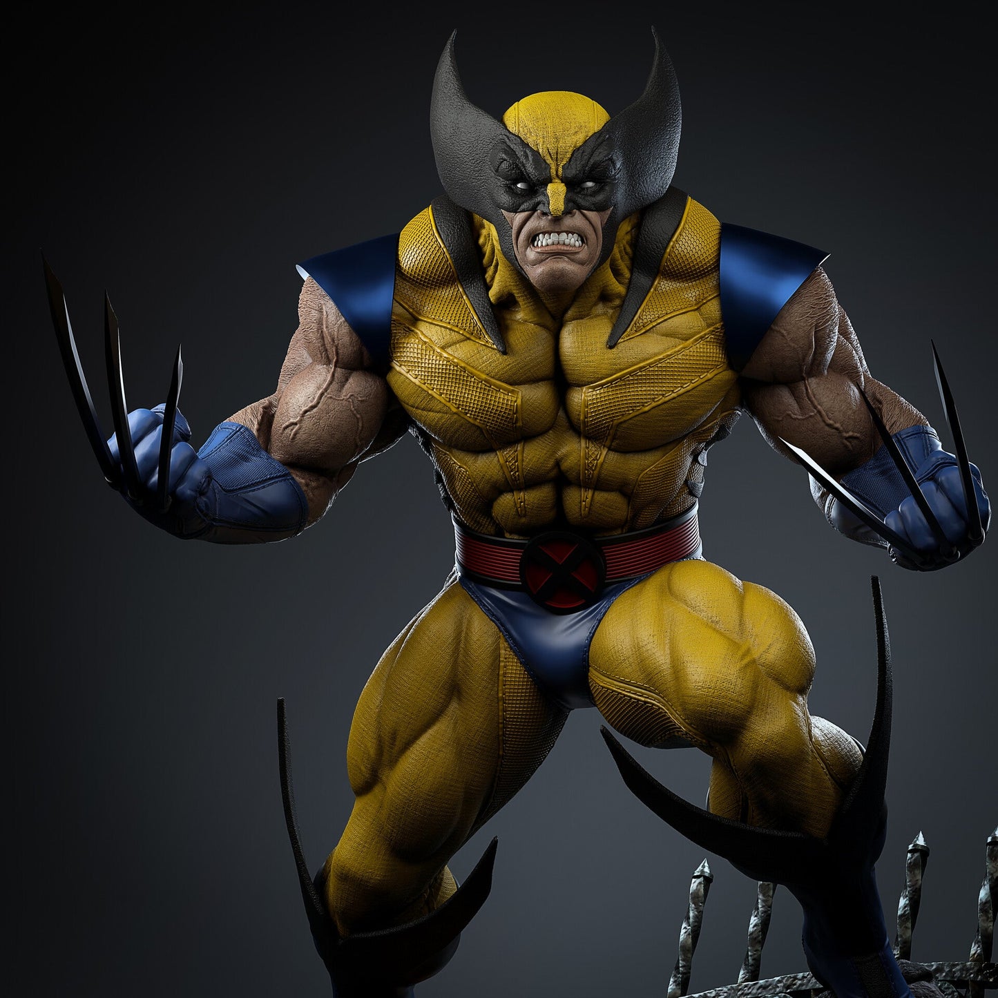 0191 Wolverine Comic - X-men (1726) - STL 3D Print Files