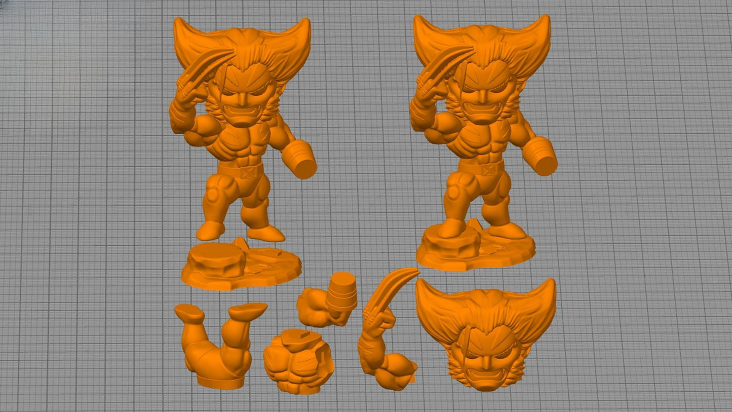 0104 AOA Wolverine - STL 3D Print Files