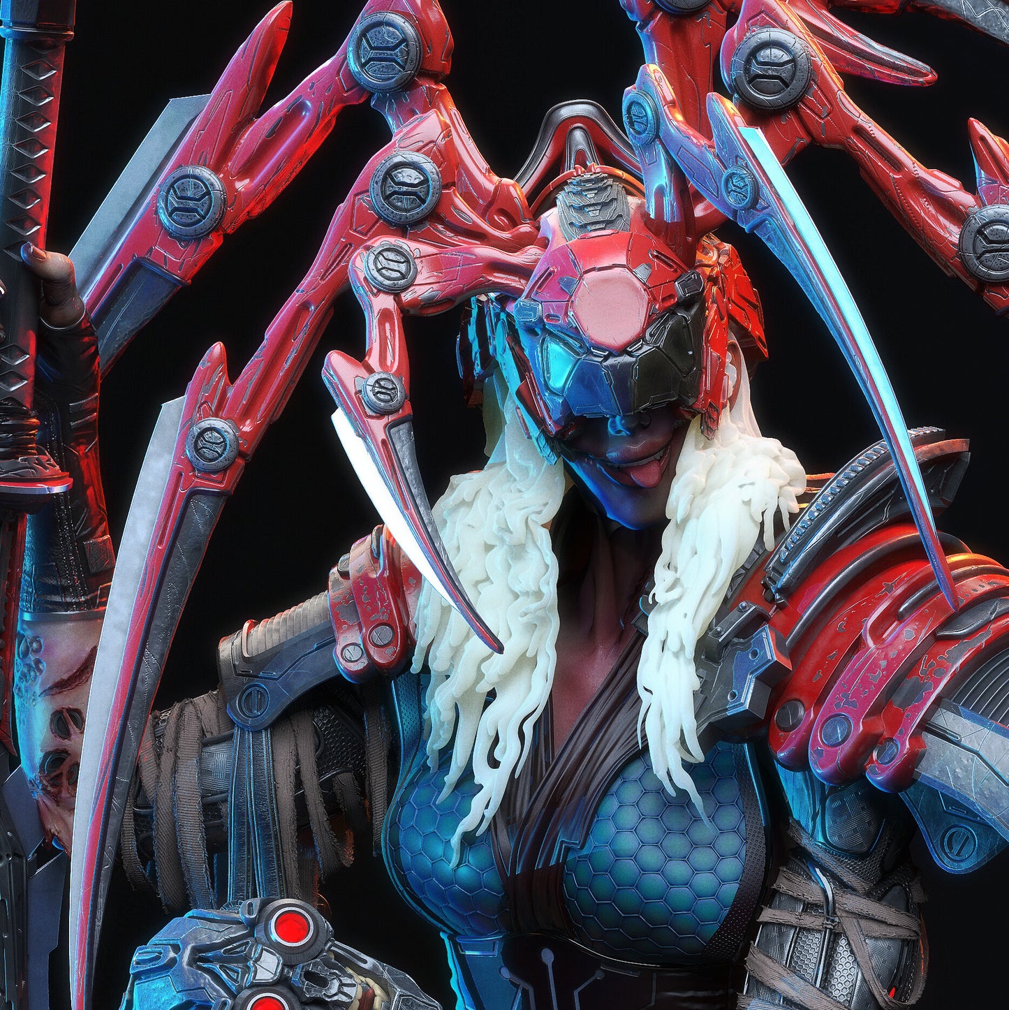 1101 Wendy_Cyberpunk - STL 3D Print Files