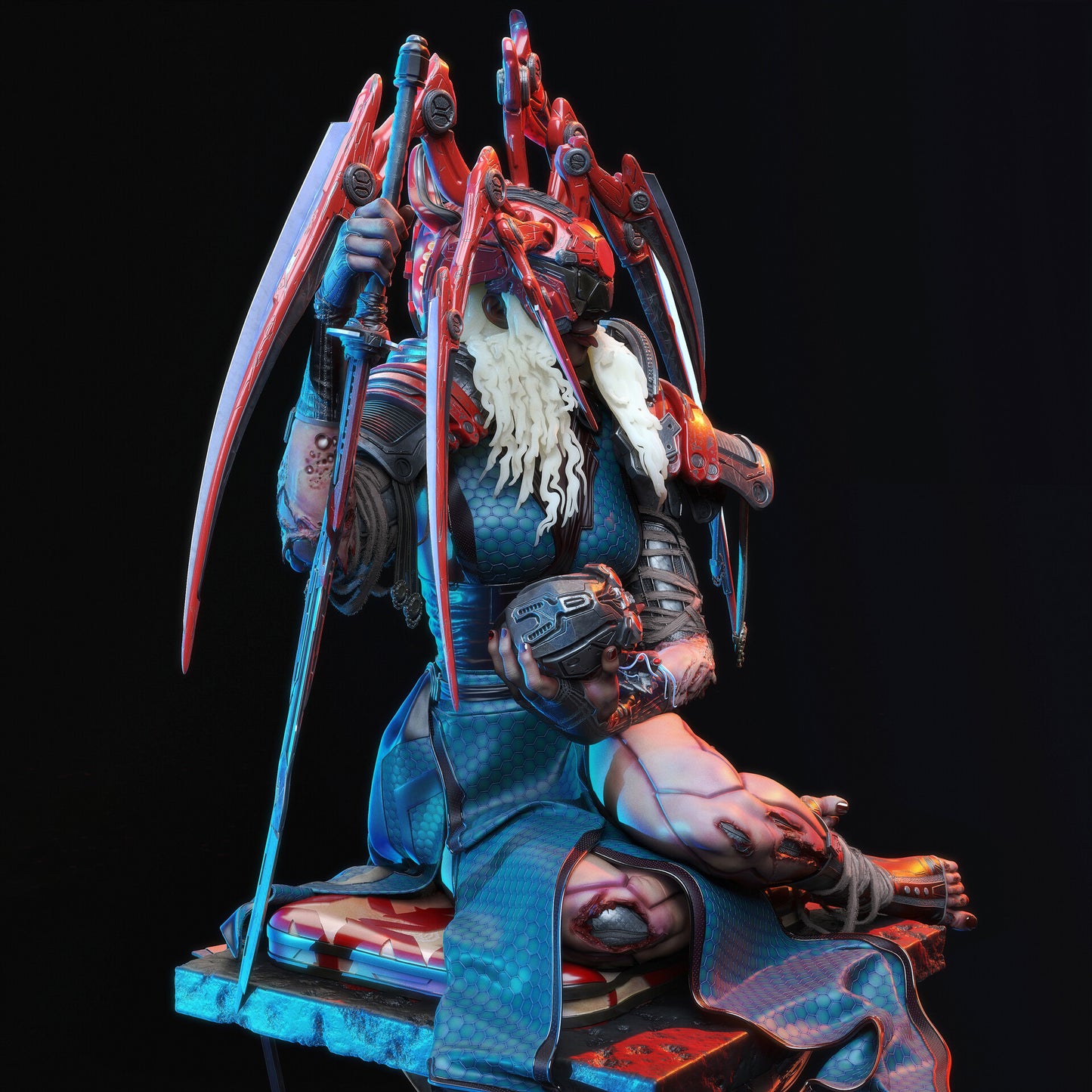 1101 Wendy_Cyberpunk - STL 3D Print Files
