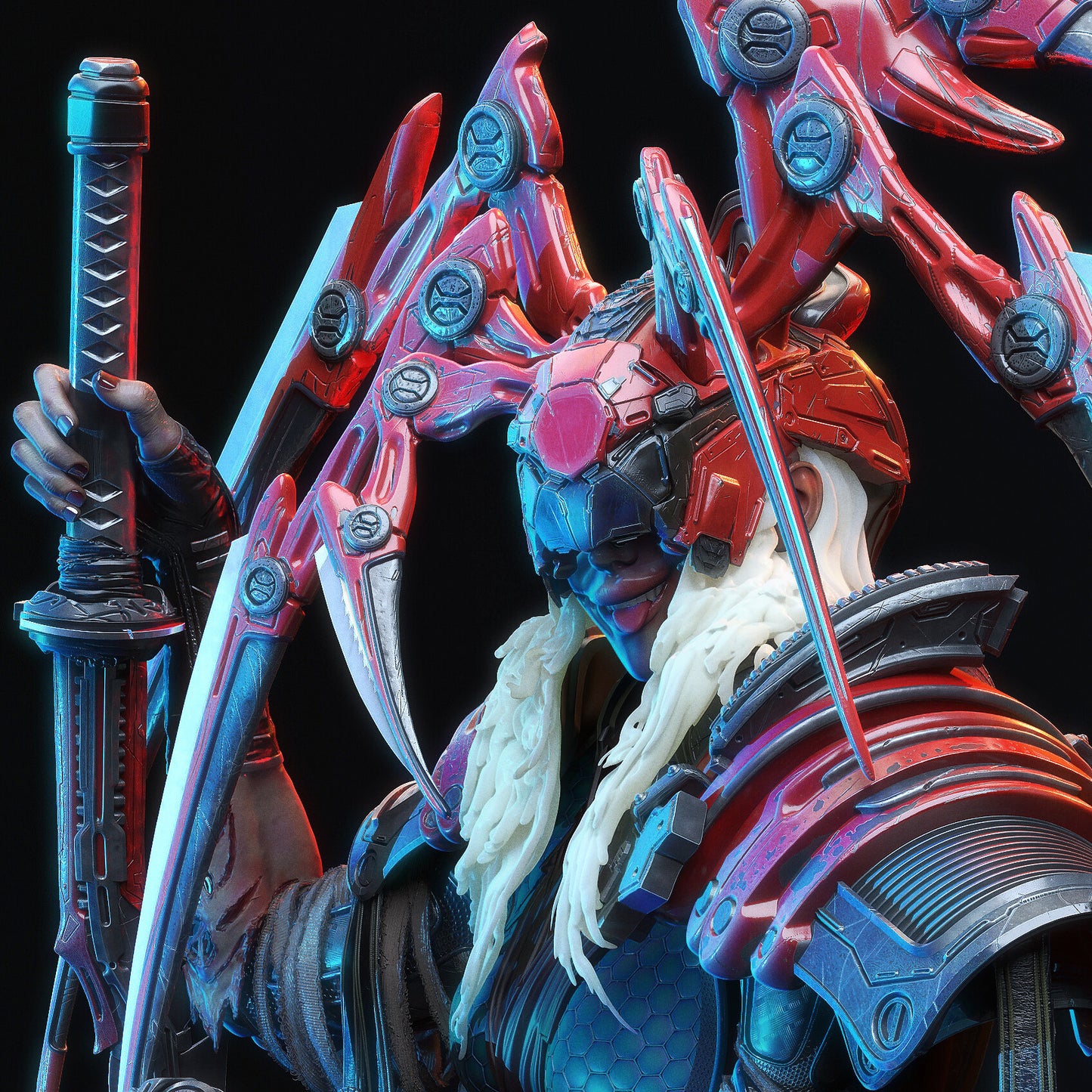 1101 Wendy_Cyberpunk - STL 3D Print Files
