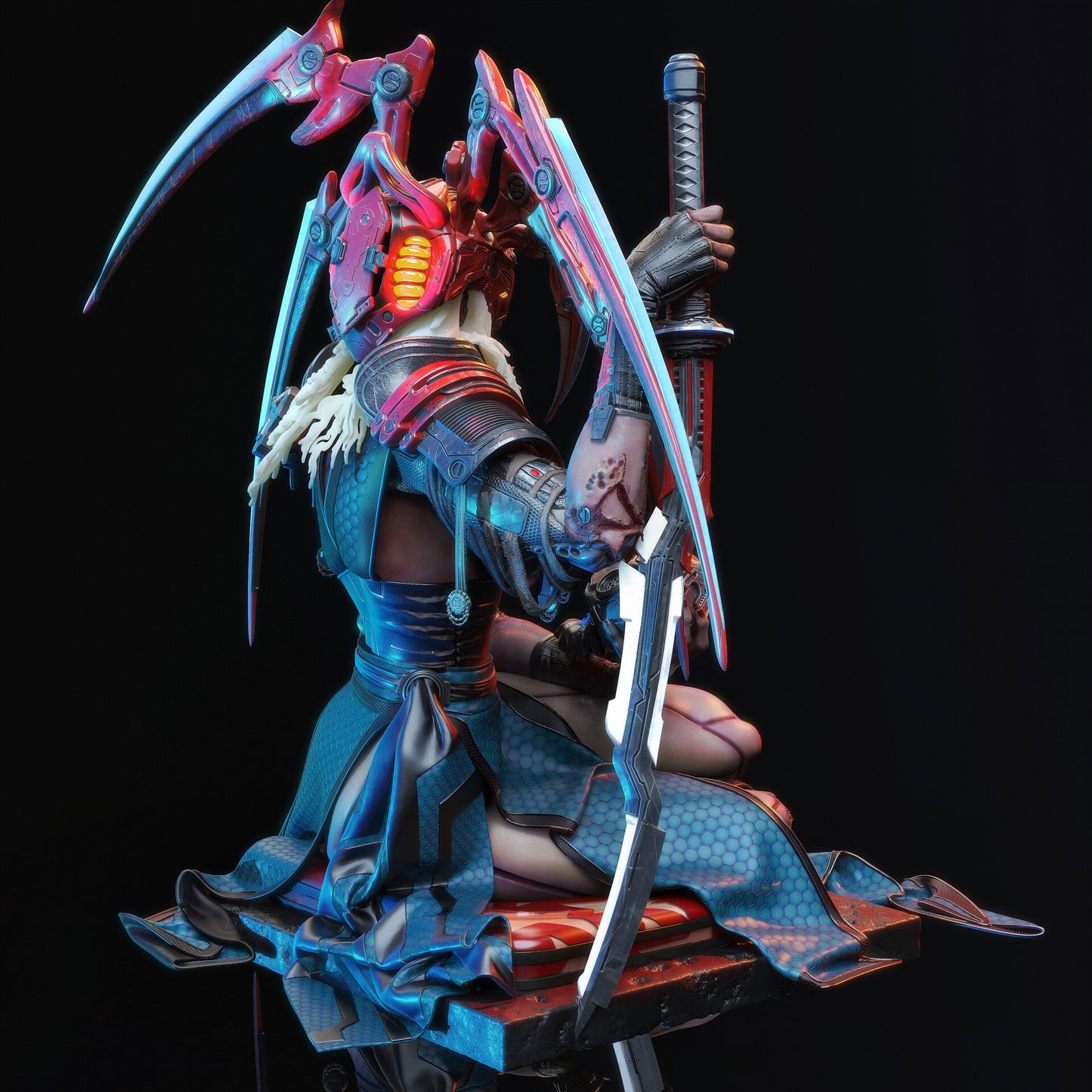 1101 Wendy_Cyberpunk - STL 3D Print Files