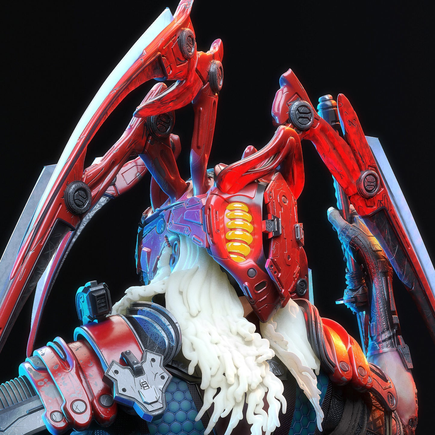 1101 Wendy_Cyberpunk - STL 3D Print Files