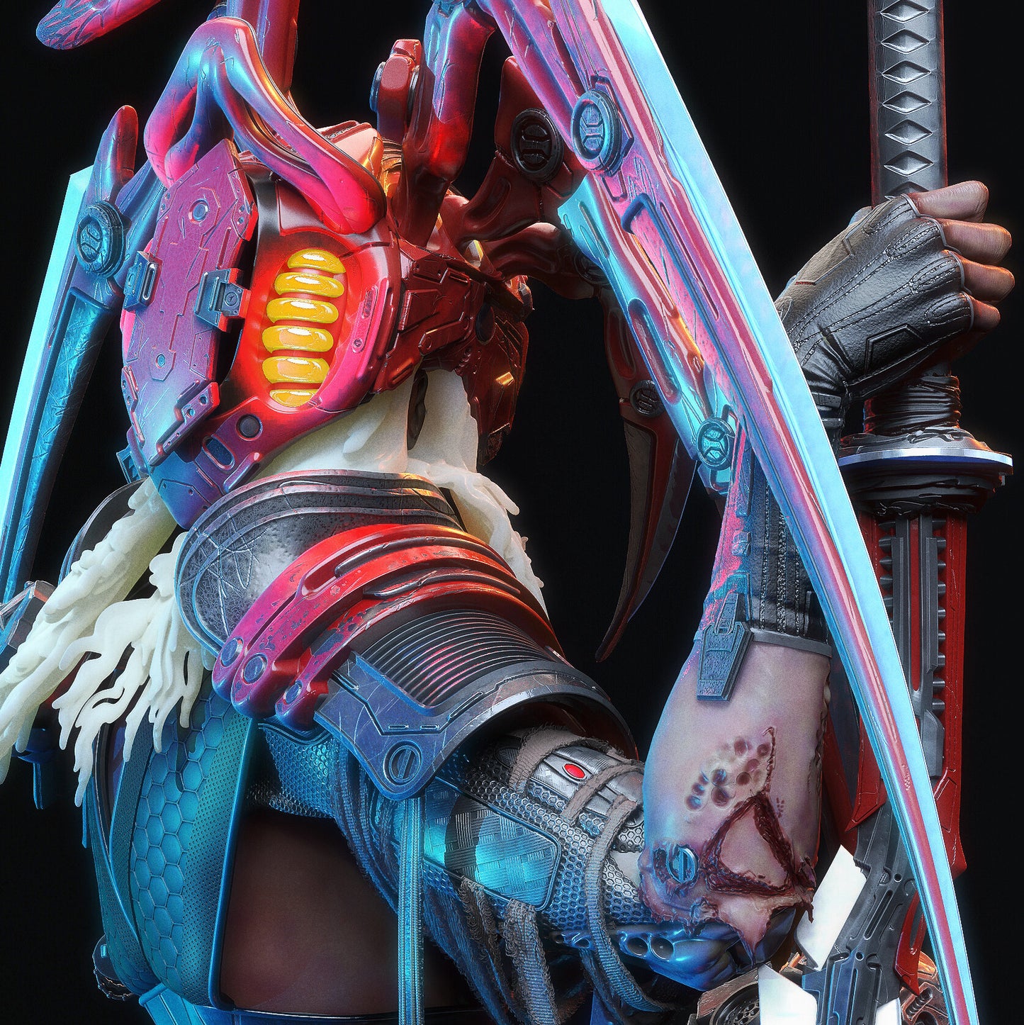 1101 Wendy_Cyberpunk - STL 3D Print Files