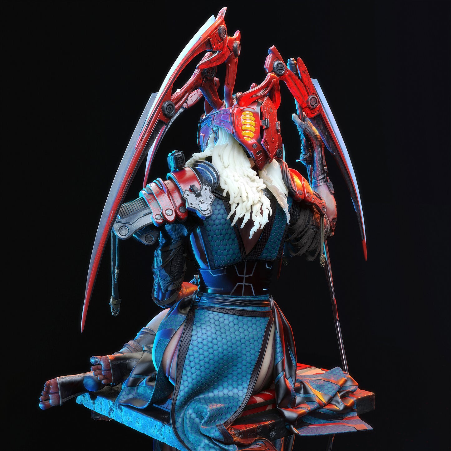 1101 Wendy_Cyberpunk - STL 3D Print Files