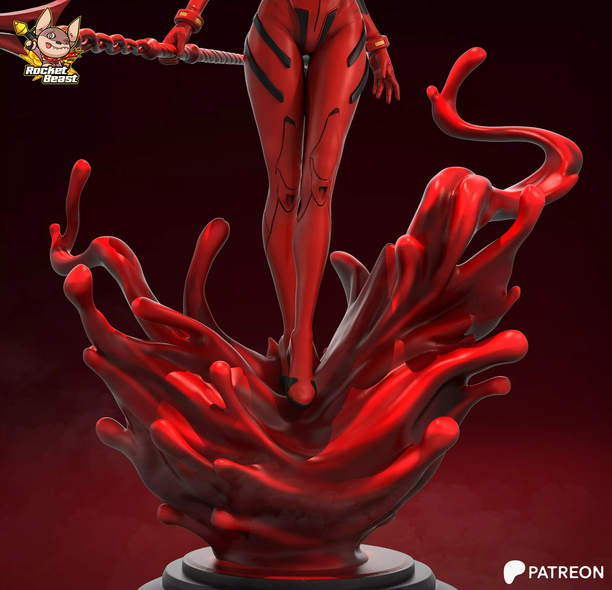 2056 Asuka Langley Soryu - STL 3D Print Files