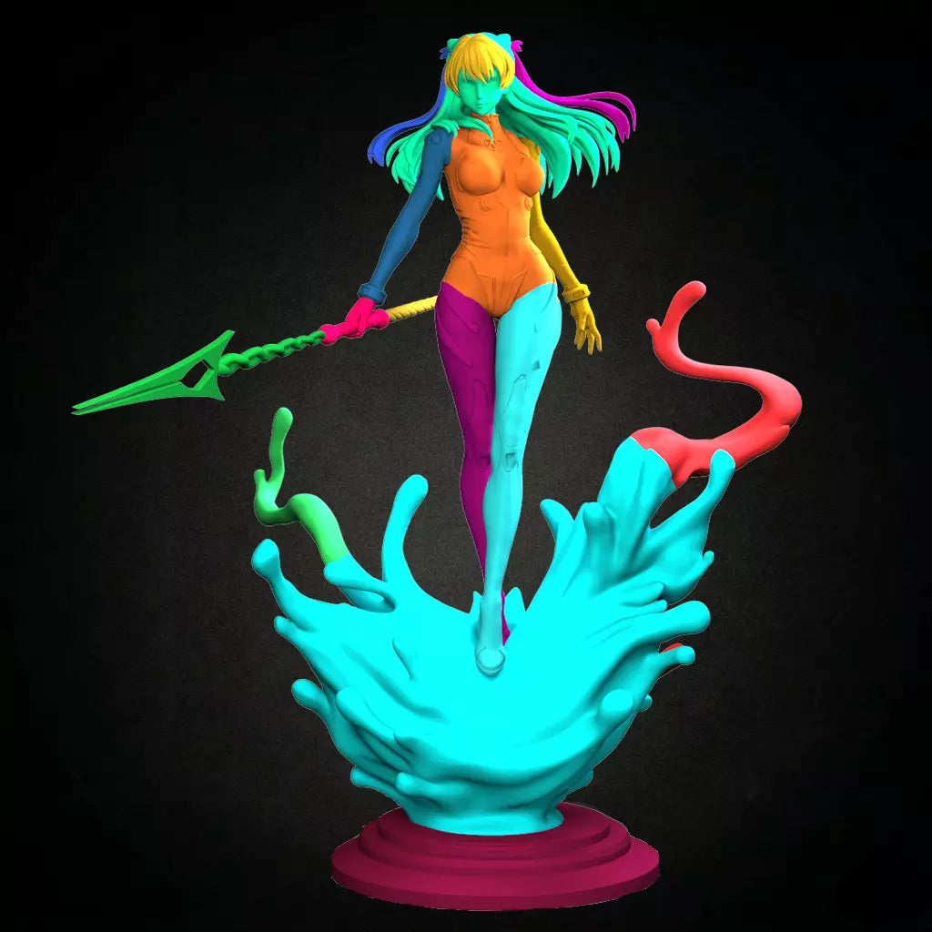 2056 Asuka Langley Soryu - STL 3D Print Files