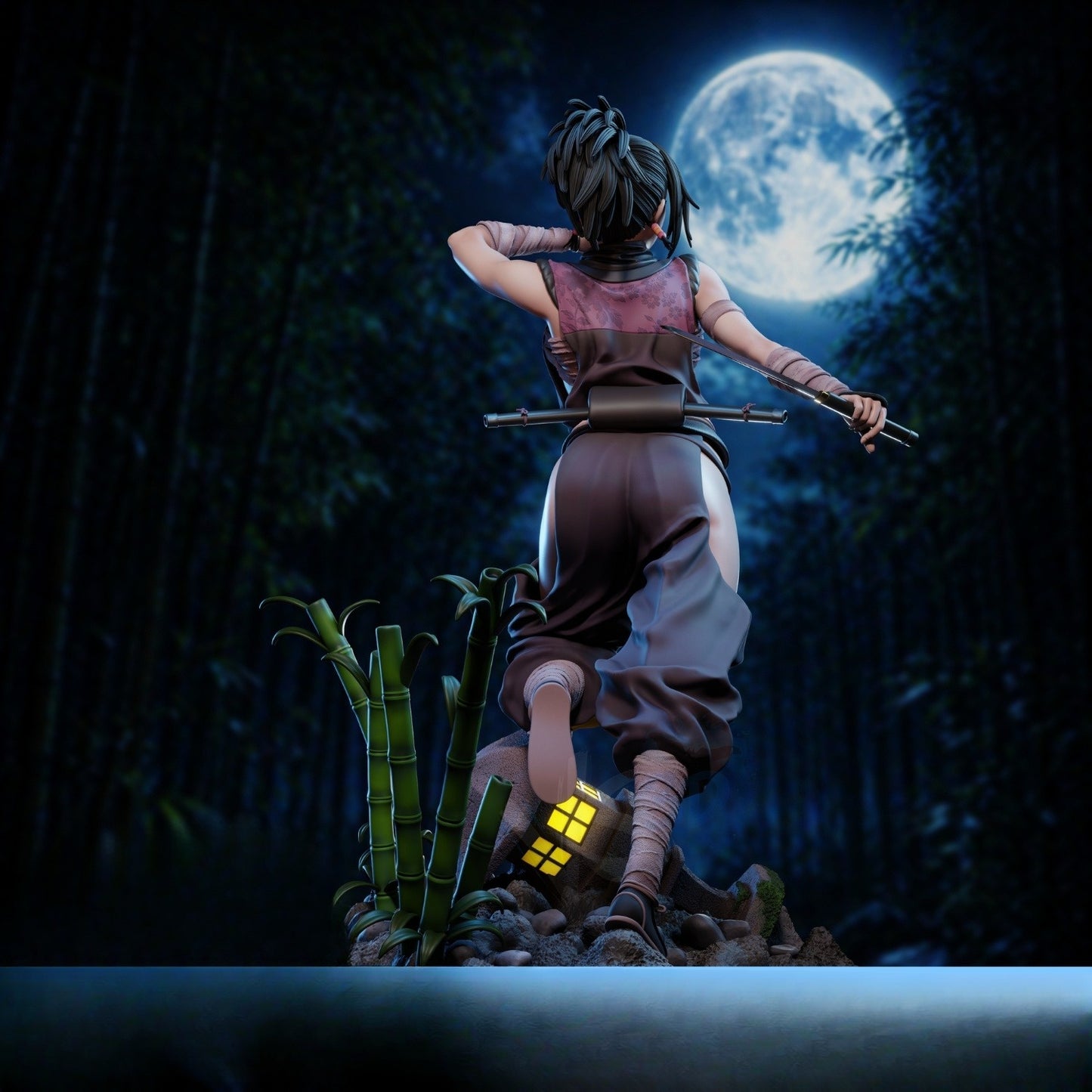 1013 Ayame_ Tenchu Fatal Shadows - STL 3D Print Files