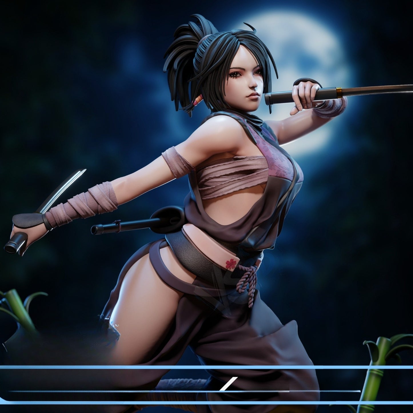 1013 Ayame_ Tenchu Fatal Shadows - STL 3D Print Files