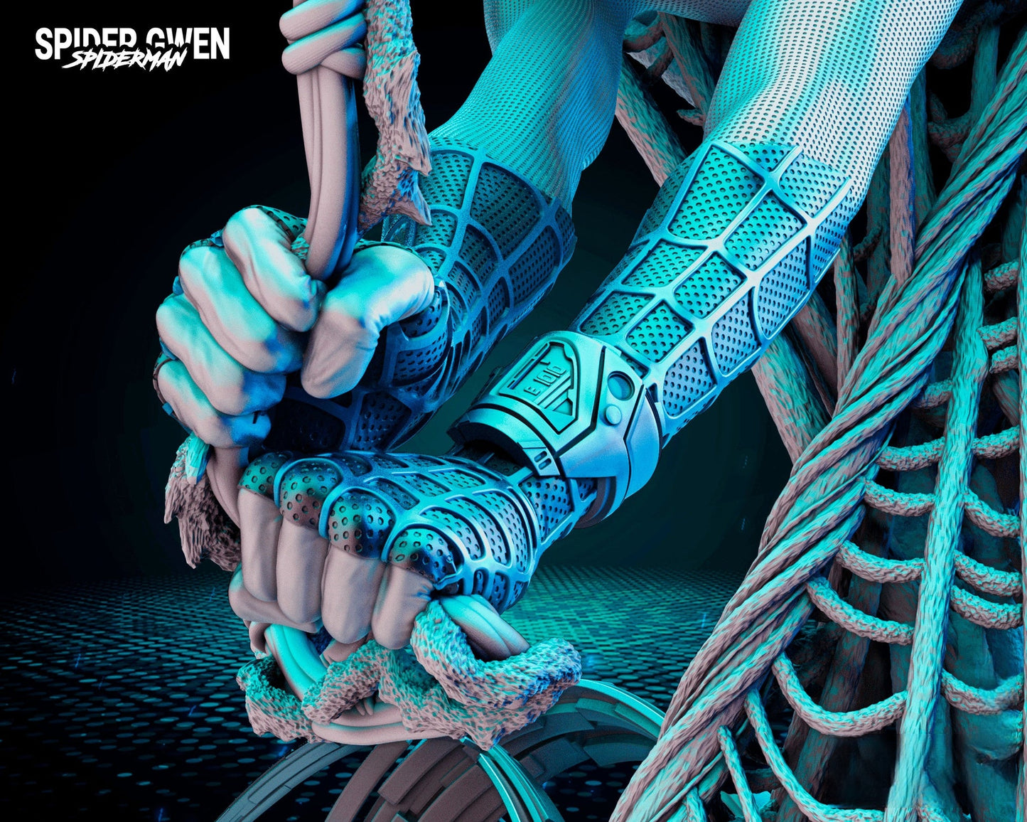 0658 Spider Gwen (1491) - STL 3D Print Files