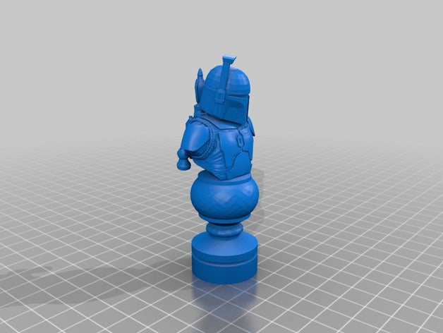 0585 Star Wars Chess Set - STL 3D Print Files