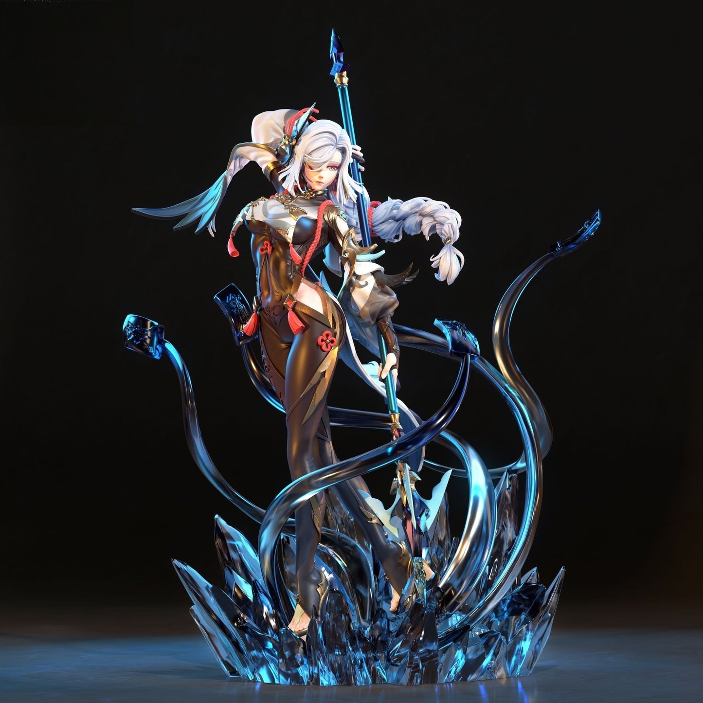 0980 Shenhe - Genshin Impact (1826) - STL 3D Print Files