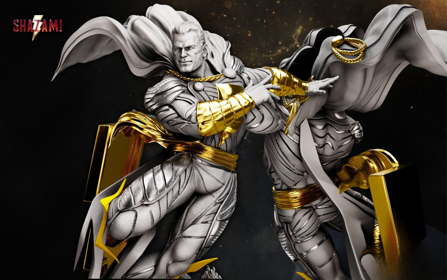 1156 Shazam_DC Comics - STL 3D Print Files