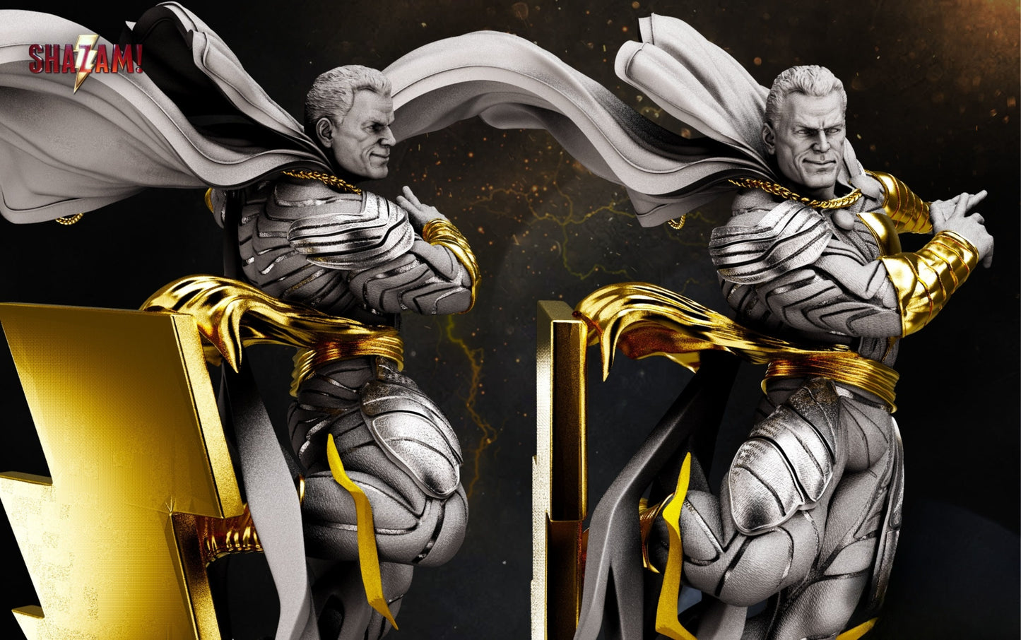 1156 Shazam_DC Comics - STL 3D Print Files