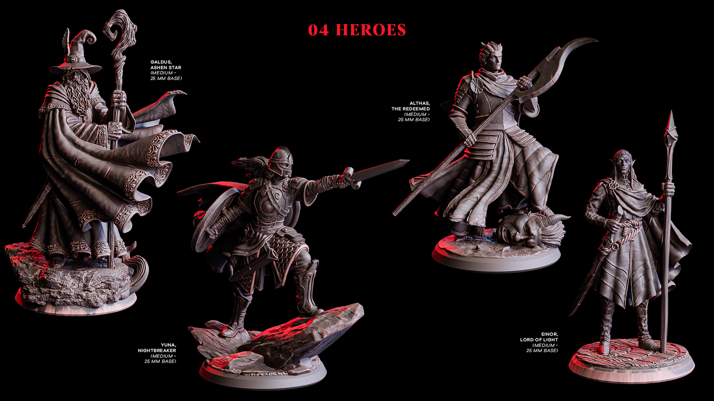 0611 The Gates of Twilight - STL 3D Print Files
